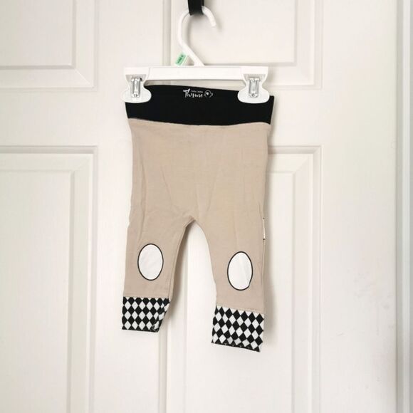 5/$10 Thyme maternity baby leggings size 0-3 m - Picture 1 of 5